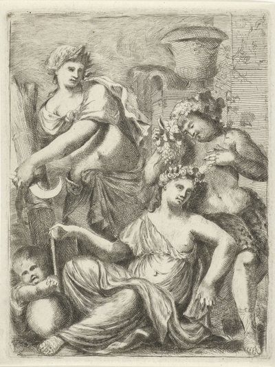 Ceres, Bacchus en Venus door Pieter van der Plas (II)
