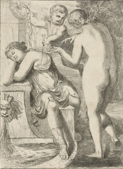 Diana en Venus door Pieter van der Plas (II)