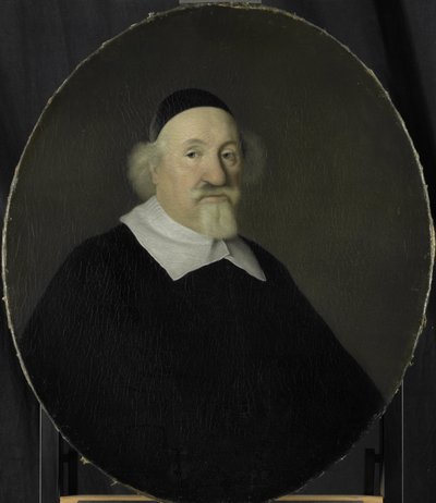 Portret van Adriaen Besemer, directeur van de Rotterdamse Kamer van de VOC, gekozen in 1642 door Pieter van der Werff