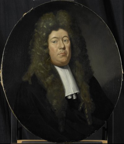Portret van Adriaen Paets, Directeur van de Rotterdamse Kamer van de Nederlandse Oost-Indische Compagnie, gekozen in 1668 door Pieter van der Werff