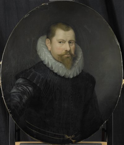 Portret van Cornelis Matelieff de Jongere, Directeur van de Rotterdamse Kamer van de VOC, gekozen in 1602 door Pieter van der Werff