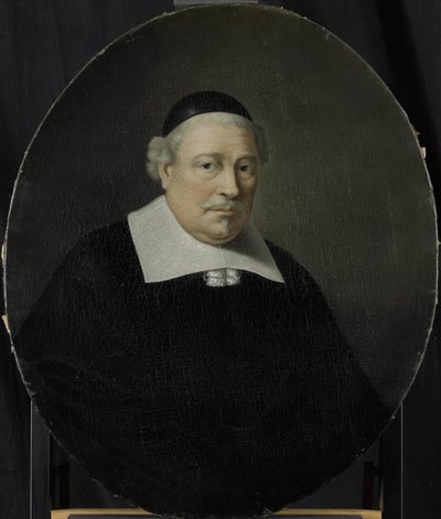 Portret van Cornelis de Koningh, directeur van de Rotterdamse Kamer van de Nederlandse Oost-Indische Compagnie, gekozen in 1649 door Pieter van der Werff