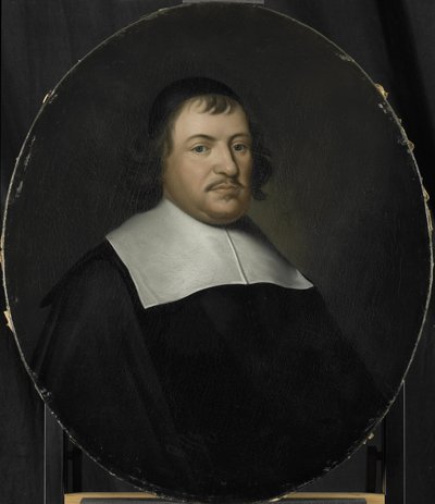 Portret van Cornelis van den Bergh, Directeur van de Rotterdamse Kamer van de Nederlandse Oost-Indische Compagnie, gekozen in 1659 door Pieter van der Werff