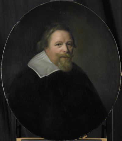 Portret van Pieter Sonmans, Directeur van de Rotterdamse Kamer van de VOC, gekozen in 1631 door Pieter van der Werff
