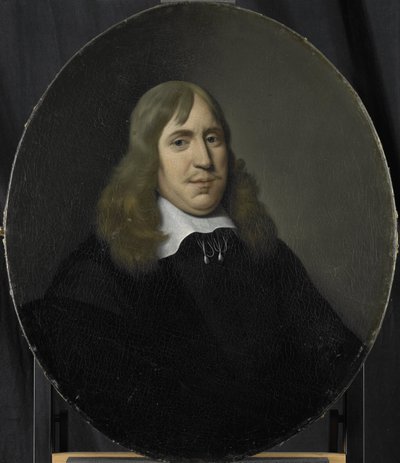 Portret van Willem Hartigsvelt, directeur van de Rotterdamse Kamer van de VOC, gekozen in 1657 door Pieter van der Werff