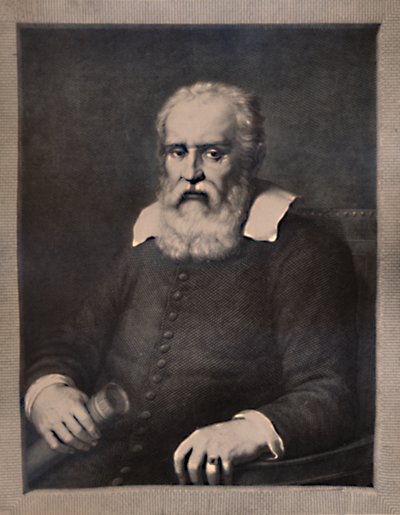 Galileo Galilei, Italiaanse wetenschapper, laat 18e of vroeg 19e eeuw 1894 door Pietro Antonio Leone Bettelini