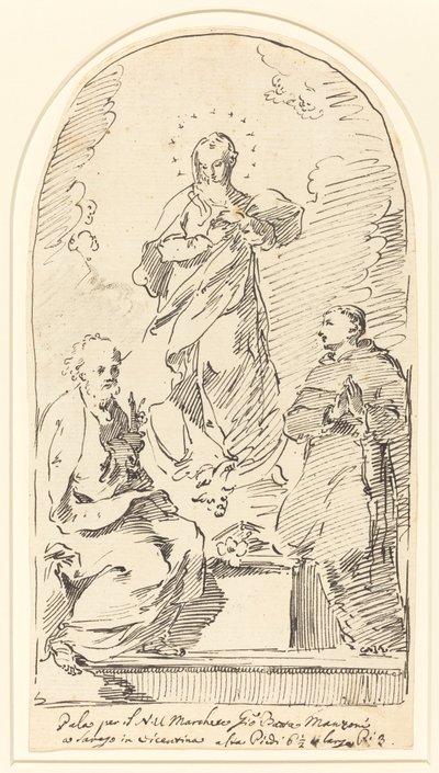 De Onbevlekte Ontvangenis door Pietro Antonio Novelli