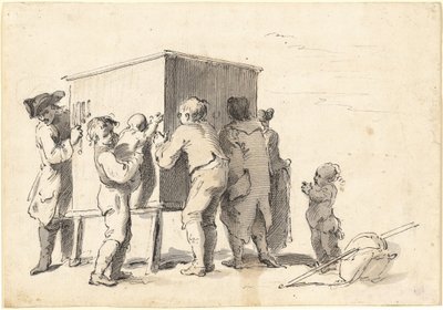 De kijkdoos door Pietro Antonio Novelli