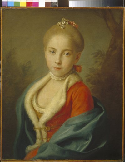 Portret van Prinses Catherine van Holstein-Beck, 1760-62 door Pietro Antonio Rotari
