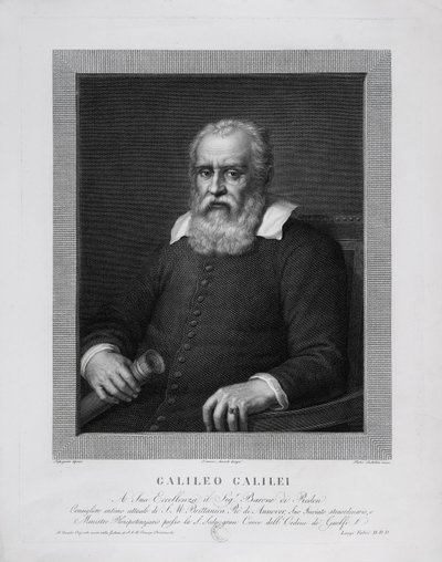 Galileo Galilei door Pietro Bettelini
