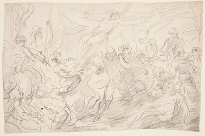 Studie voor de Verheffing van het Kruis door Pietro Dandini