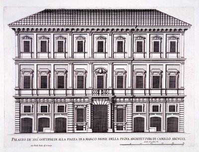 Palazzo Grazioli, Piazza San Marco, Rome, uit 