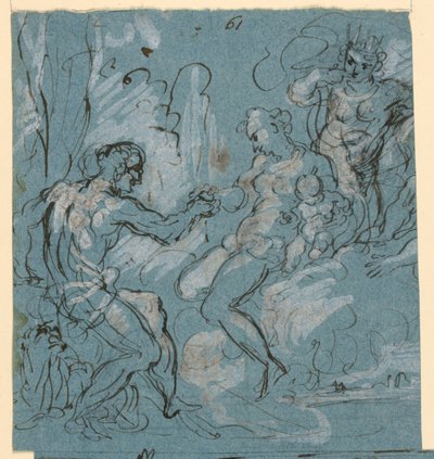 Het Oordeel van Paris door Pietro Liberi