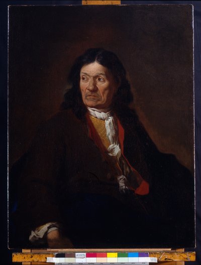 Portret van de vader van de kunstenaar, Gervasio Ligari door Pietro Ligari