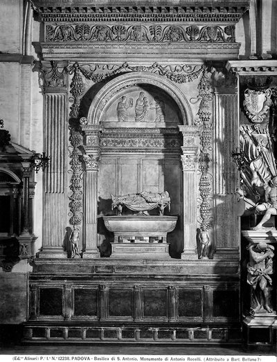 Monument voor Antonio Roselli door Pietro Lombardo