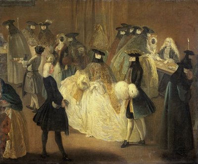 Casino Il ridotto, tweede helft van de 18e eeuw door Pietro, Longhi
