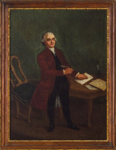 Portret van Melchiorre Cesarotti 1730-1808, 1760s door Pietro Longhi