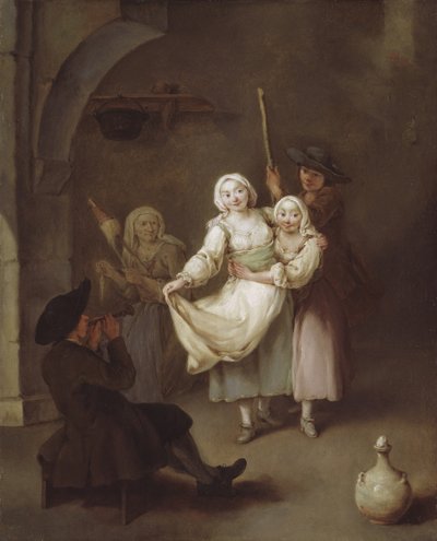 De Dans, ca. 1750 door Pietro Longhi