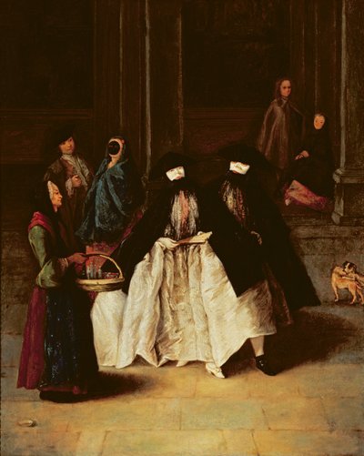 De Parfumverkoper door Pietro Longhi