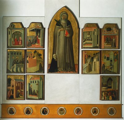 Altaarstuk van de Zalige Nederigheid door Pietro Lorenzetti