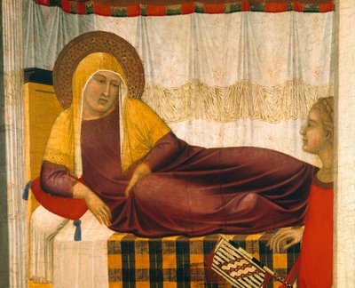 Drieluik van de geboorte van de Maagd door Pietro Lorenzetti