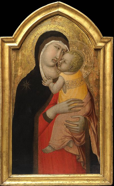 Maagd en kind door Pietro Lorenzetti
