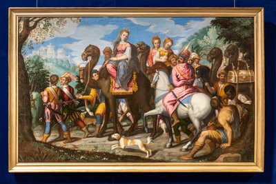 De reis van de Koningin van Sheba door Pietro Marone