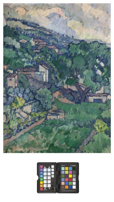 Heuvels, 1922 door Pietro Marussig