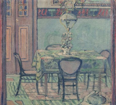 Interieur, 1918 door Pietro Marussig