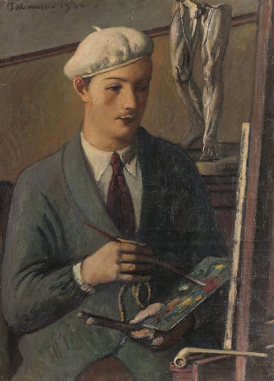 Portret van een jonge schilder, 1932 door Pietro Marussig