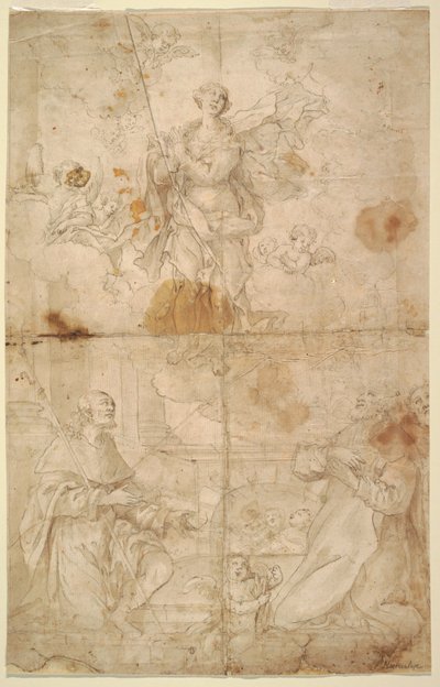 Hemelvaart van de Maagd door Pietro Novelli