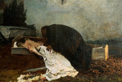 Haat, door Pietro Pajetta (1845-1911) door Pietro Pajetta