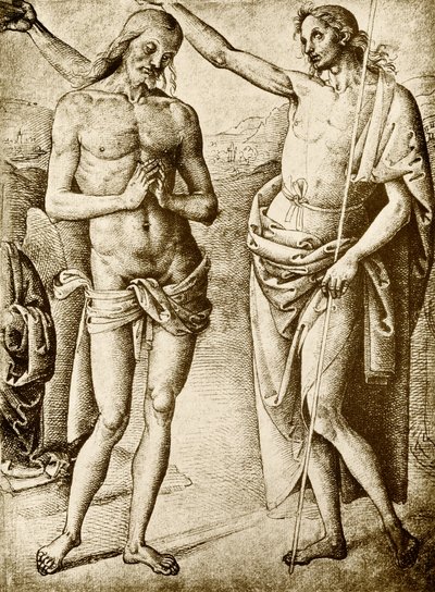 Doop van Christus door Pietro Perugino