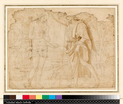 Doop van Christus door Pietro Perugino