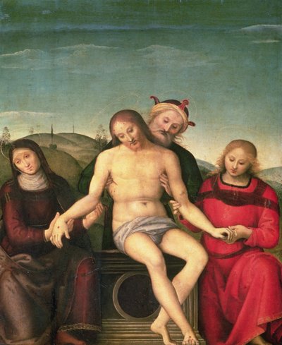 Pieta, 1497 door Pietro Perugino