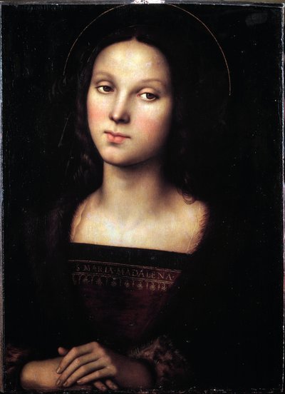 Portret van Sint Maria Magdalena door Pietro Perugino