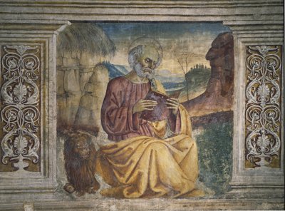Sint Marcus door Pietro Perugino