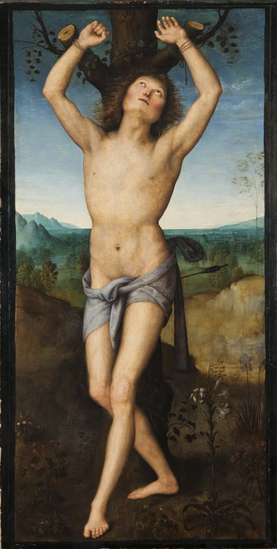 Sint Sebastiaan door Pietro Perugino
