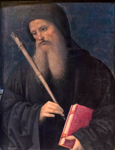 St. Benedictus door Pietro Perugino