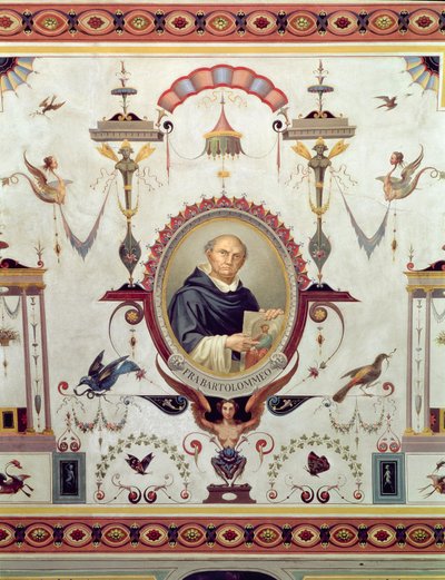 Portret van Fra Bartolomeo door Pietro Pezzati