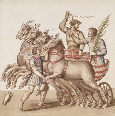 Ms Gen 1496 Plaat CXIII Gladiatoren door Pietro Santi Bartoli