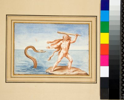 Scène uit de Vaticaanse Vergilius door Pietro Santi Bartoli