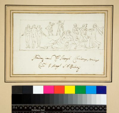 Het reliëf gewijd aan de bronnen en nimfen door Pietro Santi Bartoli