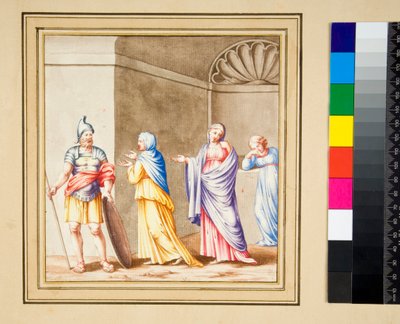 De zogenaamde Coriolanus door Pietro Santi Bartoli