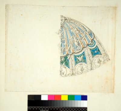 Gewelf van de Villa Madama door Pietro Santi Bartoli