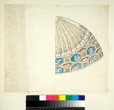 Gewelf van de Villa Madama door Pietro Santi Bartoli
