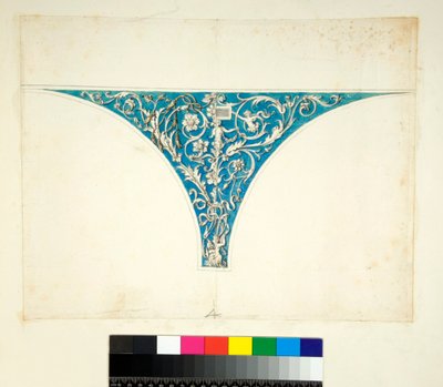 Gewelf van de Villa Madama door Pietro Santi Bartoli