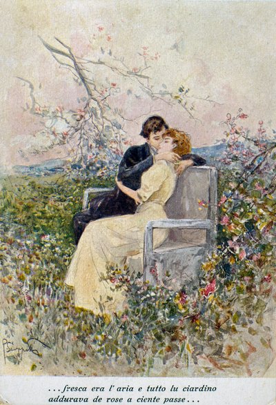 Twee geliefden door Pietro Scoppetta
