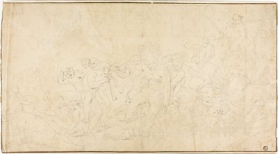 Bacchante door Pietro Testa