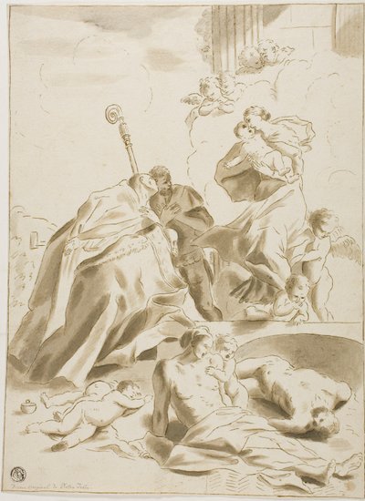 Verdoemenis van Ketterij door Pietro Testa